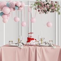 Suporte de haste de mesa Fomcet Over The Table 35-107 cm de metal branco