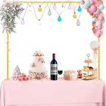 Suporte de haste de mesa HXXUYY sobre a mesa dourado de 33 a 100 cm, ajuste