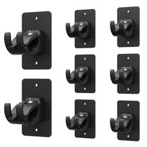 Suporte de Haste para Cortina Wabboreq - Autoadesivo (8 Peças) - Preto Suporte de Haste para Cortina Wabboreq - Autoadesivo (8 Peças) - Preto