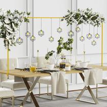 Suporte de haste suspenso em arco de mesa Putros Over The Table Gold