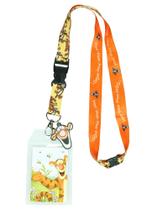 Suporte de identificação Lanyard Disney Winnie The Pooh Bouncing Tigger Suporte de identificação Lanyard Disney Winnie The Pooh Bouncing Tigger