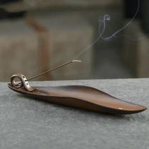 Suporte De Incenso Em Forma De Barco Estilo Chinês Retro, Suprimentos Para Templos Budistas,