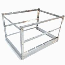 Suporte de Inox 430 para Churrasqueira 40x52X50