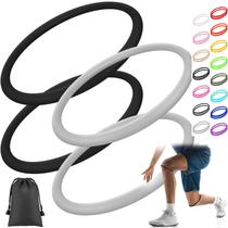 Suporte de joelheira Foilswirl Silicone Patella Tendon, 4 unidades Suporte de joelheira Foilswirl Silicone Patella Tendon, 4 unidades