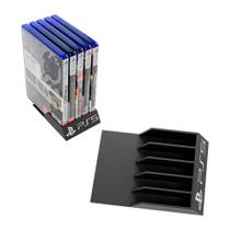 Suporte de Jogos Gamer: Organizador em PLA para 5 Títulos, Impressão 3D Suporte de Jogos Gamer: Organizador em PLA para 5 Títulos, Impressão 3D