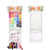 Suporte de laço de cabeça/cabelo mligril para decoração de flores para meninas