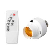 Suporte De Lâmpada Com Sensor De Movimento Inteligente E27 IR Controle Remoto Para Corredor