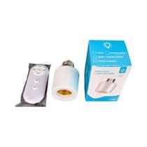 Suporte De Lâmpada Com Timer Inteligente E27 60W Controle Remoto Sem Fio 110V 220V Para Quarto De Suporte De Lâmpada Com Timer Inteligente E27 60W Controle Remoto Sem Fio 110V 220V Para Quarto De
