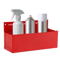 Suporte de lata de spray de aerossol magnético vermelho rechabita para garagem