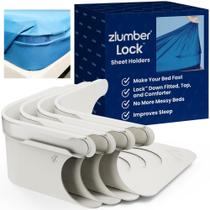 Suporte de lençóis ZLumberlock Secure com alças de colchão, ajuste universal