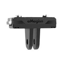 Suporte De Liberação Rápida Insta360 X5 Acepro2 Base Magnética Plástica Com Adaptadores De 14 E 2