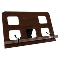 Suporte de Livro Didático Vazado Mini com Prendedor - Excelência Suporte de Livro Didático Vazado Mini com Prendedor - Excelência