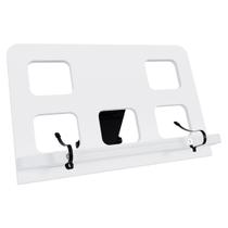 Suporte de Livro Didático Vazado Mini com Prendedor - Lundene Suporte de Livro Didático Vazado Mini com Prendedor - Lundene