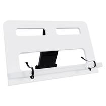 Suporte de Livro Ergonômico Vazado Mini com Prendedor - Lundene Suporte de Livro Ergonômico Vazado Mini com Prendedor - Lundene