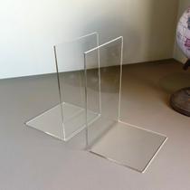 Suporte de livros aparador bibliocanto quarto apoiador porta jogos escritorio - Acrihome Acrilicos