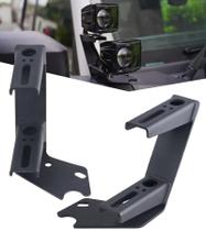 Suporte de Luz PKEDUO para Ford Bronco 2021-2024 Preto Suporte de Luz PKEDUO para Ford Bronco 2021-2024 Preto