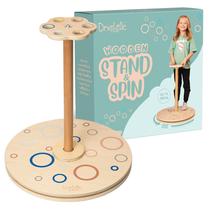 Suporte de madeira Balance Board Driddle e brinquedo giratório com 18 meses ou mais Suporte de madeira Balance Board Driddle e brinquedo giratório com 18 meses ou mais