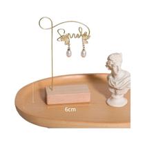 Suporte de Madeira para Exibição de Jóias - Organizador para Pulseiras, Brincos e Colares Suporte de Madeira para Exibição de Jóias - Organizador para Pulseiras, Brincos e Colares