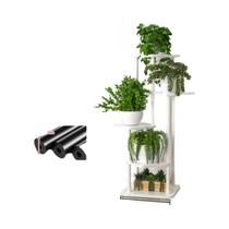 Suporte De Madeira Para Plantas Com 4/5/6 Andares, Prateleira Para Flores, Expositor Interno,