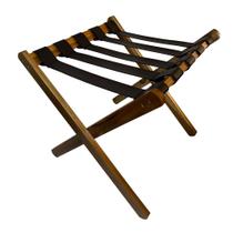 Suporte de Mala Madeira Teca Marrom Premium ZAKA 100kg