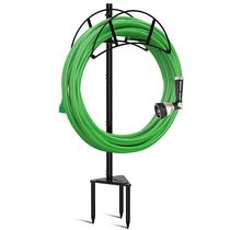Suporte de mangueira Meykwod Garden Freestanding Capacidade de mangueira de 150 pés Suporte de mangueira Meykwod Garden Freestanding Capacidade de mangueira de 150 pés