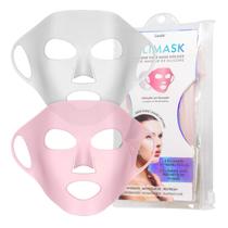 Suporte de Máscara Facial de Silicone Silimask - Anti-rugas (Pacote com 2) Suporte de Máscara Facial de Silicone Silimask - Anti-rugas (Pacote com 2)