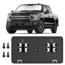 Suporte de matrícula e suporte de matrícula para Ford F150 2018-2020