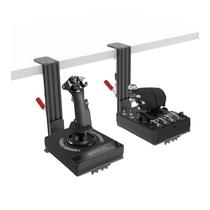Suporte de mesa 2 unidades Hikig para controles manuais de simulador de voo Suporte de mesa 2 unidades Hikig para controles manuais de simulador de voo