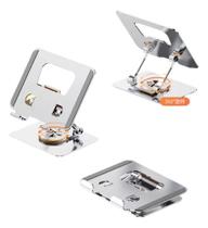 Suporte De Mesa Alumínio Rotativo 360 Para Tablet