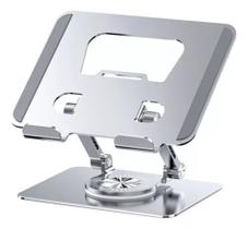 Suporte De Mesa Alumínio Rotativo 360 Para Tablet
