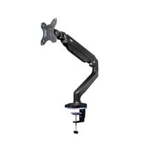 Suporte de Mesa Articulado Gamer para Monitor de 17" a 35" PIX, com Pistão a Gás e HUB USB-C/A, RGB, Preto - PX-GG9-S