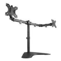Suporte de Mesa Articulado para 2 Monitores de 13" a 32" PCYes, Ajuste de altura, Organizador de Cabos, VESA, Preto - 31589 Suporte de Mesa Articulado para 2 Monitores de 13" a 32" PCYes, Ajuste de altura, Organizador de Cabos, VESA, Preto - 31589