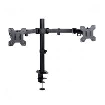 Suporte de Mesa Articulado para 2 Monitores de 13" a 32" Vinik, Ajustes de rotação e inclinação, VESA, Preto - SM341C Suporte de Mesa Articulado para 2 Monitores de 13" a 32" Vinik, Ajustes de rotação e inclinação, VESA, Preto - SM341C