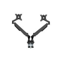 Suporte de Mesa Articulado para 2 Monitores de 17" a 32" FlexiSpot MA8D2, Ajustes com Pistão a Gás, VESA, Preto - MA8D2B