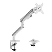 Suporte de Mesa Articulado para Monitor de 17" a 32" Elements Aice Single, com Pistão a Gás, Premium, Branco - 72130 Suporte de Mesa Articulado para Monitor de 17" a 32" Elements Aice Single, com Pistão a Gás, Premium, Branco - 72130