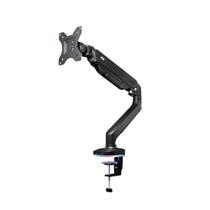 Suporte de Mesa Articulado para Monitor de 17" a 49" PIX, com Pistão a Gás, Preto - PX-GA49-S
