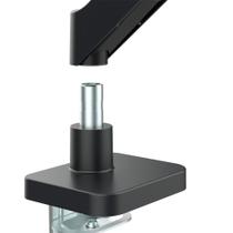 Suporte de Mesa Articulado Storm Tech para 2 Monitores ou TVs de 17" a 32", Pistão a Gás, Ajuste de Altura, Duplo, Preto - SPMT0002 Suporte de Mesa Articulado Storm Tech para 2 Monitores ou TVs de 17" a 32", Pistão a Gás, Ajuste de Altura, Duplo, Preto - SPMT0002