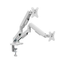 Suporte de Mesa Bluecase Ergo Flexy Branco BSMTS02-1B 2 Monitores 17” a 32” Articulado