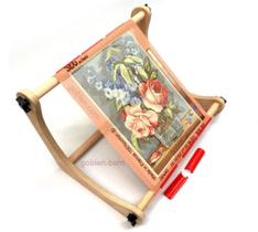 Suporte de mesa bordado Nurge ajustável para ponto cruz Suporte de mesa bordado Nurge ajustável para ponto cruz