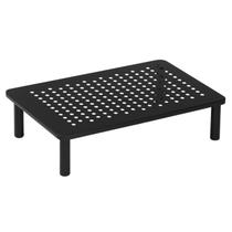 Suporte de Mesa com Altura Ajustável para Monitor Preto Suporte de Mesa com Altura Ajustável para Monitor Preto