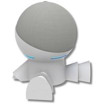 Suporte de Mesa Compativel com Alexa Echo Dot 4ª Geração - Robô Astronauta Espacial Sentado - ARTBOX3D Suporte de Mesa Compativel com Alexa Echo Dot 4ª Geração - Robô Astronauta Espacial Sentado - ARTBOX3D