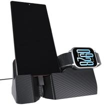 Suporte de Mesa Compatível com Cabo Tipo C e Carregador do Relógio Mi Band 8 9 Pro Redmi 4 5