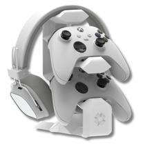 Suporte de Mesa Compatível Com HeadSet e 2 Controles do Xbox ou PlayStation - ARTBOX3D