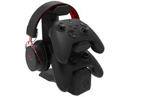 Suporte de Mesa Compatível Com HeadSet e 2 Controles do Xbox ou PlayStation - ARTBOX3D