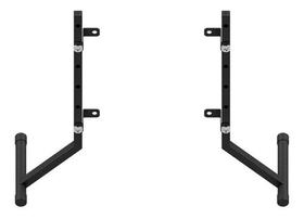 Suporte de mesa de ferro para tv/monitor para telas de 27 a 40 polegadas suporte sobrepor com pezinho elevado Suporte de mesa de ferro para tv/monitor para telas de 27 a 40 polegadas suporte sobrepor com pezinho elevado