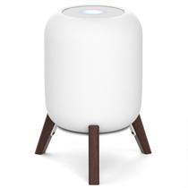 Suporte de mesa de madeira para alto-falantes HomePod de 1ª e 2ª geração - branco