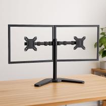 Suporte De Mesa Duplo Articulado Monitor TV 15-27 Polegadas