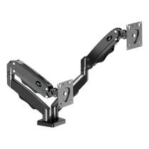 Suporte De Mesa Duplo Multiarticulado ELG F160N Pistão a Gás 17 a 35 POL Ajuste de Altura Suporte De Mesa Duplo Multiarticulado ELG F160N Pistão a Gás 17 a 35 POL Ajuste de Altura