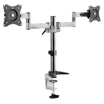 Suporte de Mesa ELG Tipo Torre Multi Articulado para 2x Monitores 15 Até 27 - F50D2 Suporte de Mesa ELG Tipo Torre Multi Articulado para 2x Monitores 15 Até 27 - F50D2