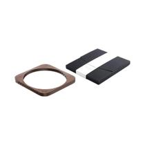 Suporte De Mesa Em Madeira De Nogueira À Prova De Poeira Para Mac Mini E Mac Studio Com Dissipação